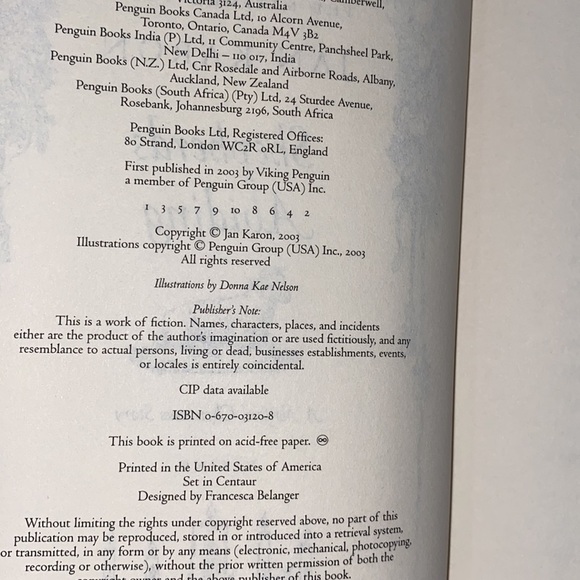 Jan Karon Shepherds Abiding book - Picture 11 of 11